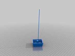 my customized incense holder simple parametric household 3d print model - Mito3D
