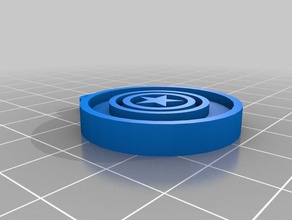 my customized geek chic - captain america accessories 3d print model - Mito3D