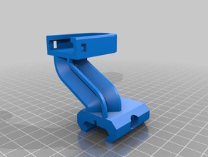 picatinny mount ion air action cams sport & im freien Kamera-Halterung pro 3d print model - Mito3D