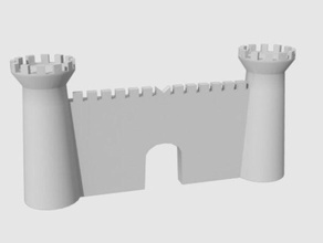 Burg Spielzeug & game Zubehör hintergrund Spiele modokit 3d print model - Mito3D