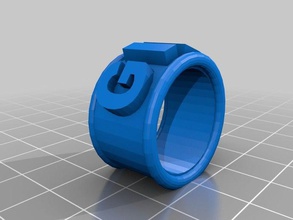 gibi ring jewelry 3d print model - Mito3D