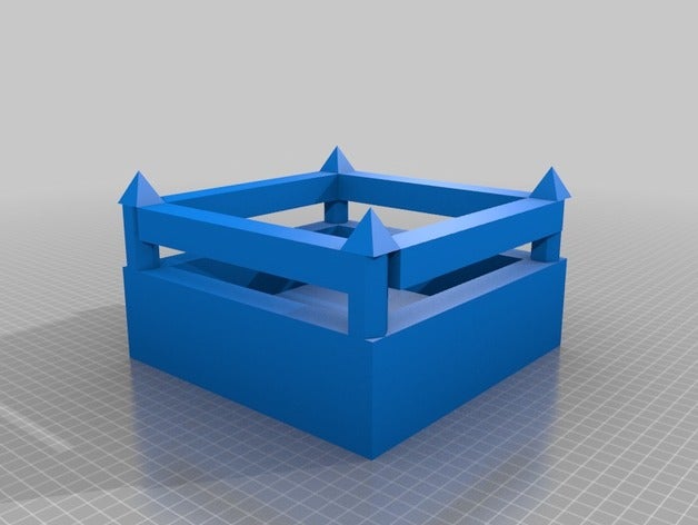 patron Kalesi 3d baskı 3D print model - Mito3D