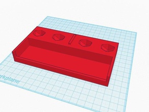 mtg dice tray 3d printing d20 holder magic gathering 3d print model - Mito3D