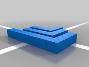mini-Quadrate Werkzeugmaschinen Ebene der Miniatur mini-sq Platz tri-sq 3d print model - Mito3D