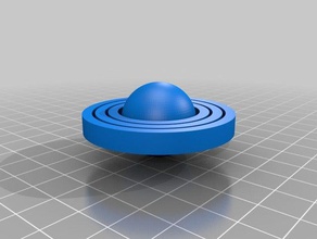 cardan de la balle sculptures personnalisables géométriques openscad sphère 3d print model - Mito3D