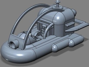 boat vehicles 3d print model - Mito3D