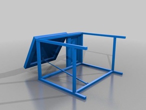 scrivania mobilia di modello 3d print model - Mito3D