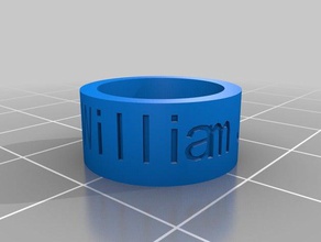 wj-ring Ringe kundengebundene 3d print model - Mito3D