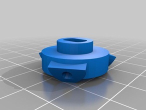 lg roboking hom-bot round brush hub 3d printing 3d print model - Mito3D