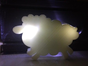 ovejas de la linterna del año nuevo chino las 3d print model - Mito3D