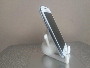 kabouter wesley phone stand mobile gnome phonestand smartphone 3d print model - Mito3D