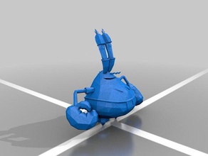 m krabs minuterie le bricolage 3d print model - Mito3D
