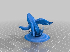 alato sharkrab le creature bird il granchio crostaceo ibridi aragosta predatore shark ali 3d print model - Mito3D