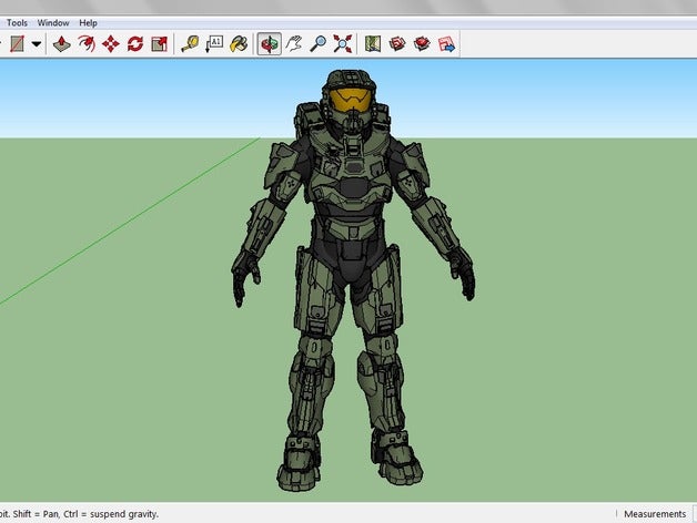 halo 4 armor project games master chief 3D print model - Mito3D