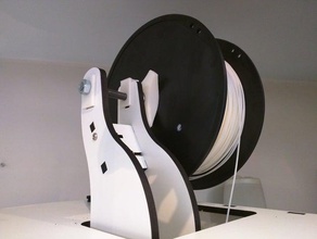 rostock max v2-filament-Halter 3d Drucker Zubehör 3d print model - Mito3D