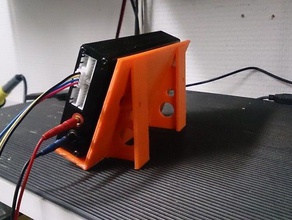 wall desk stand r c charger battery lipo rc 3d print model - Mito3D