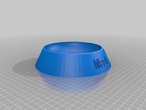 pigeon nest bowl pets customized 3d print model - Mito3D