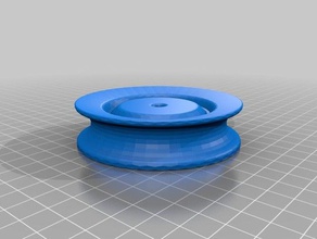 baby stroller wheel replacement parts 3d print model - Mito3D