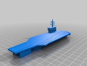 uss abraham lincoln portaaviones nimitz 3d print model - Mito3D