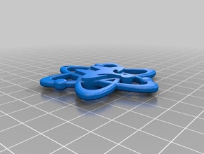 flhs de recherche en sciences logo trou L'impression 3d fox lane 3d print model - Mito3D
