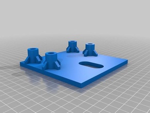 nouvelle base dremel d'une perceuse outils 3d print model - Mito3D