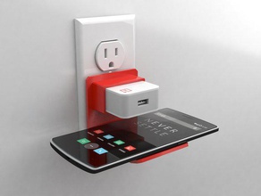 oneplus one station de charge téléphone mobile en 3d print model - Mito3D