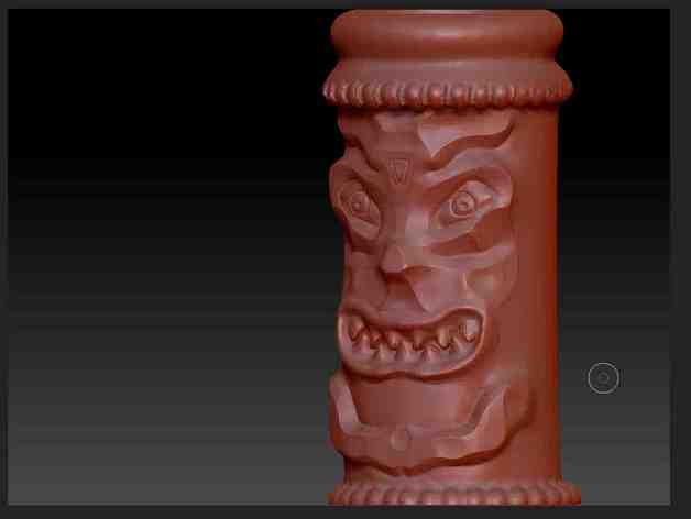 outro tiki esculturas 3D print model - Mito3D