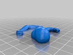muskulöse Arme split-Hälfte Kunst fleischigen arm 3d print model - Mito3D