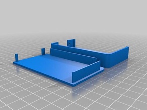 my customized notebook docking hackdock computer 3d print model - Mito3D