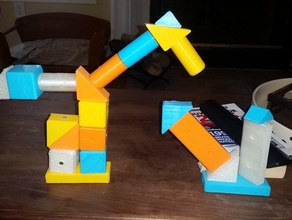 magnético brinquedo de blocos brinquedos construção 3d print model - Mito3D