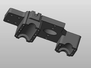 mix g1 x-Achse-cartridge - angepasst jhead wade-extruder 3d-Drucker Teile 3d print model - Mito3D