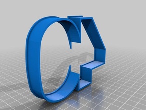 number 40 cookie cutter kitchen & dining cookiecutter cookies 3d print model - Mito3D