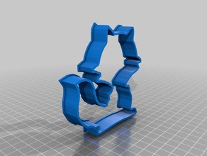 foxy2 cookie-cutter Küche und Esszimmer cookie cookiecutter cookies cutter 3d print model - Mito3D