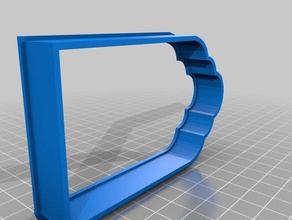 hediye etiketi 1 kurabiye kalıbı mutfak ve yemek cookiecutter çerez kesici 3d print model - Mito3D