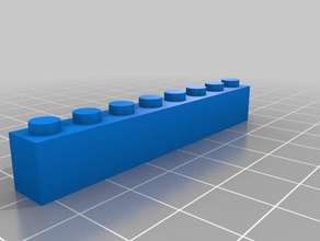 lego 1x8 98 jouets de construction personnalisé 3d print model - Mito3D
