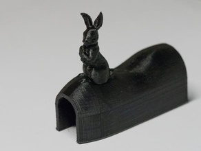 bunnified expobar brewster hot pipe shrouds kitchen & dining bunny 3d print model - Mito3D
