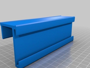partition - name plate holder 3d print model - Mito3D