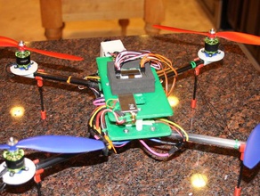 imaginator 3d fpv quadcopter r c vehicles 3d print model - Mito3D