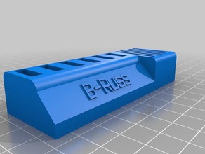 mon personnalisés beffroi mods clé usb sd titulaire de la carte-b-russ ordinateur personnalisé 3d print model - Mito3D