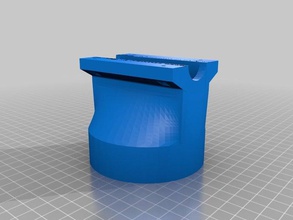 lyman-extruder bottleworks hopper top neu verfilmt 3d Drucker Teile 3d print model - Mito3D