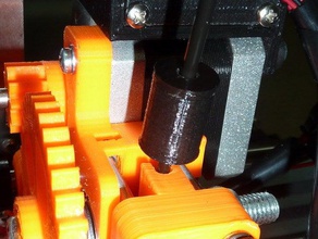 pequeno colete filamentcleaner Impressora 3d extrusoras aspirador poeira removedor de filamento 3d print model - Mito3D