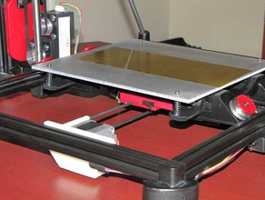 ez3d phoenix print bed leveling screw mount 3d printer parts printbed 3d print model - Mito3D