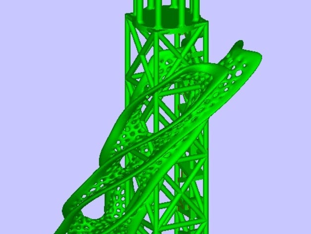 equipe torre edifícios e estruturas arquitetura prédio stratasys 3D print model - Mito3D