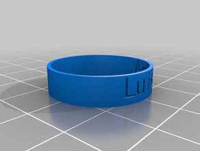 ma personnalisé anneau - luis remake les anneaux 3d print model - Mito3D