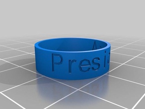 my customized ring - axel rings 3d print model - Mito3D