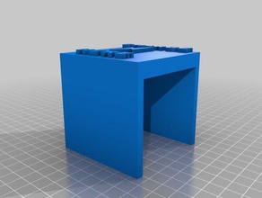 power cube wire cover 3d print model - Mito3D