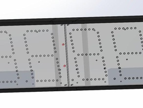seven segment led race clock diy display 3d print model - Mito3D