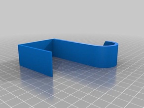 meine angepasste Tür Haken Aufhänger feb 23 - Organisation kundengebundene 3d print model - Mito3D