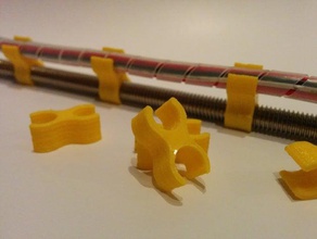alambre organizador de los pines Impresora 3d accesorios arnés cableado 3d print model - Mito3D