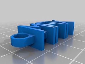 max llavero organización personalizado 3d print model - Mito3D